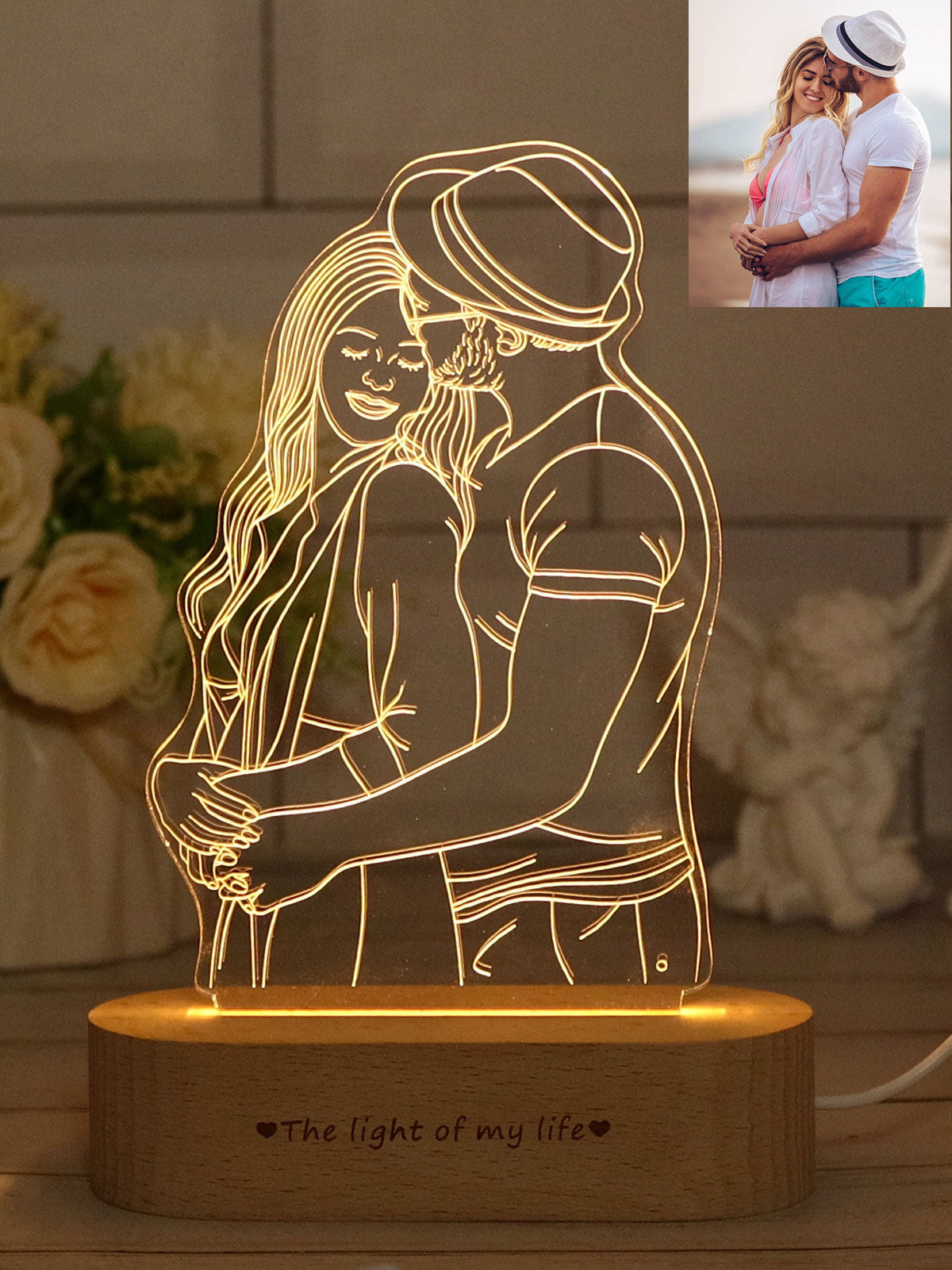 Custom Photo 3D Lamp