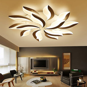 LED Ceiling Light Bedroom Light APP Control with Stepless Dimming or OFF ON Control Three Color Acrylic Ceiling Panel Lamp Unique Minimalist Livingroom